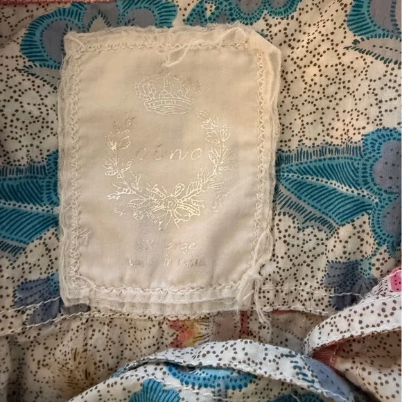 Cino Sundance Flying Peacock Floral Paisley LS Button Down Cotton Shirt - Picture 6 of 7